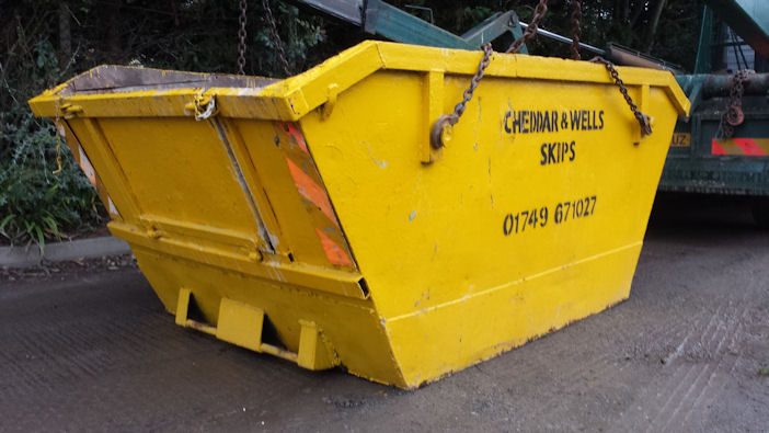 8 yard builder skip